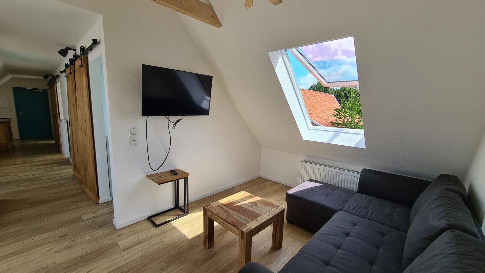 Naturhof Buschwiesen - Wohnung Lama Wilsum Ngoại thất bức ảnh