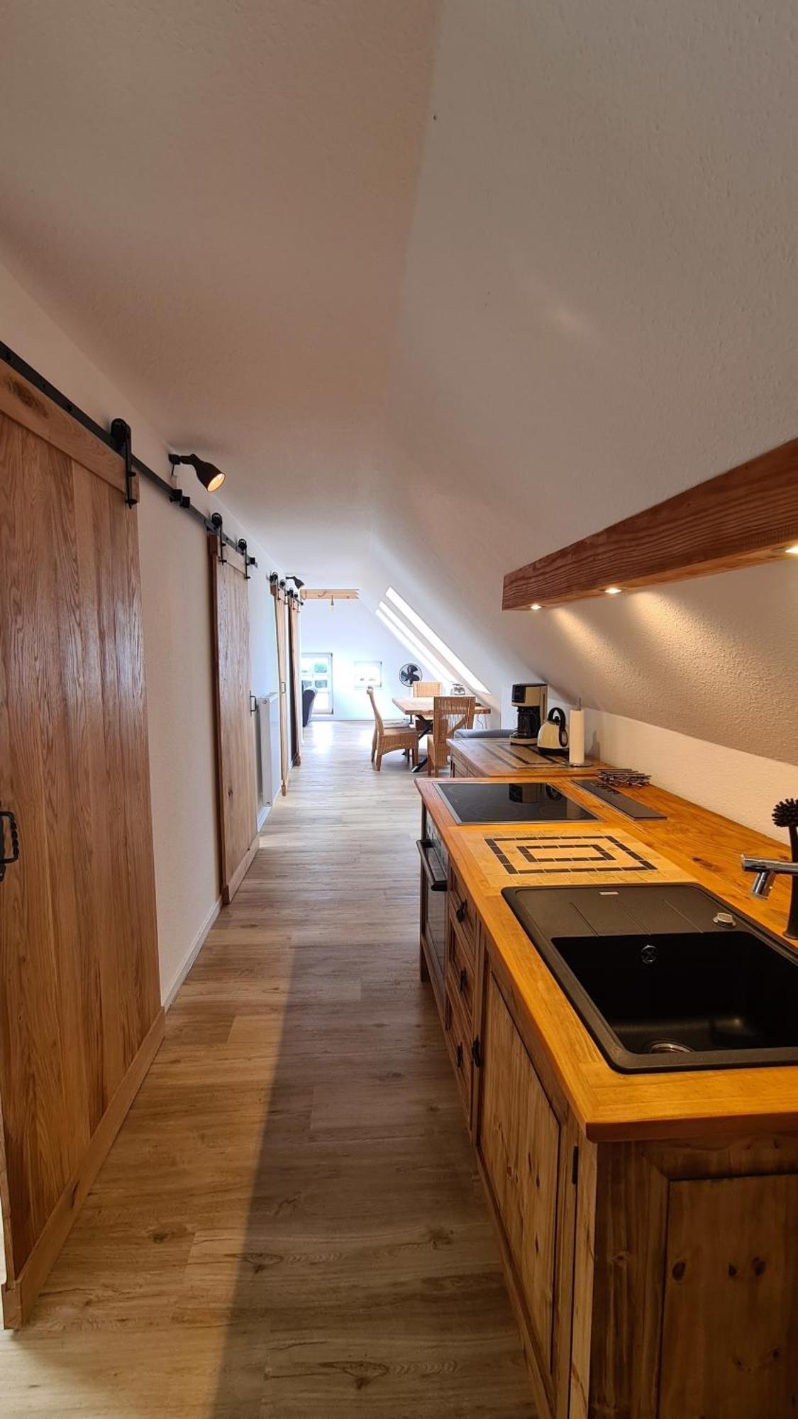Naturhof Buschwiesen - Wohnung Lama Wilsum Ngoại thất bức ảnh
